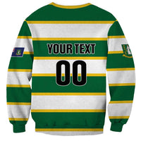 Custom British Virgin Islands Rugby Sweatshirt Team BVI Go Champions