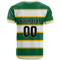 Custom British Virgin Islands Rugby T Shirt Team BVI Go Champions