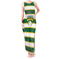 Custom British Virgin Islands Rugby Tank Maxi Dress Team BVI Go Champions