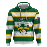 Custom British Virgin Islands Rugby Zip Hoodie Team BVI Go Champions