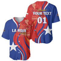Personalized Chile 2024 Football Baseball Jersey Concurso La Roja - Wonder Print Shop