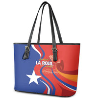 Chile 2024 Football Leather Tote Bag Concurso La Roja - Wonder Print Shop