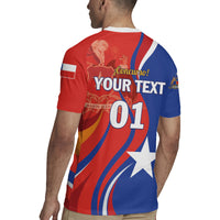 Personalized Chile 2024 Football Rugby Jersey Concurso La Roja - Wonder Print Shop