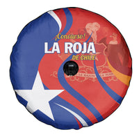 Chile 2024 Football Spare Tire Cover Concurso La Roja - Wonder Print Shop