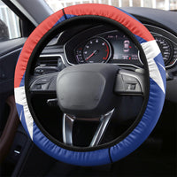 Chile 2024 Football Steering Wheel Cover Concurso La Roja - Wonder Print Shop