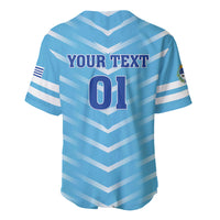Personalized Uruguay 2024 Football Baseball Jersey Come On La Celeste - Wonder Print Shop