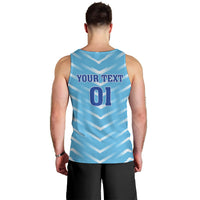 Personalized Uruguay 2024 Football Men Tank Top Come On La Celeste - Wonder Print Shop