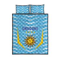 Uruguay 2024 Football Quilt Bed Set Come On La Celeste - Wonder Print Shop