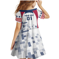 Personalized USA 2024 Soccer Family Matching Mermaid Dress and Hawaiian Shirt The Stars and Stripes Go Champion - Wonder Print Shop