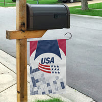 USA 2024 Soccer Garden Flag The Stars and Stripes Go Champion - Wonder Print Shop