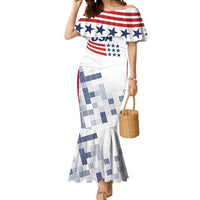 Personalized USA 2024 Soccer Mermaid Dress The Stars and Stripes Go Champion - Wonder Print Shop