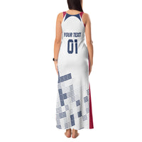 Personalized USA 2024 Soccer Tank Maxi Dress The Stars and Stripes Go Champion - Wonder Print Shop