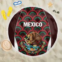 Mexico 2024 Football Beach Blanket Come On El Tri - Wonder Print Shop