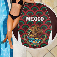 Mexico 2024 Football Beach Blanket Come On El Tri - Wonder Print Shop