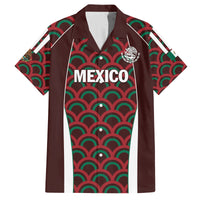 Personalized Mexico 2024 Football Family Matching Off Shoulder Maxi Dress and Hawaiian Shirt Come On El Tri - Wonder Print Shop