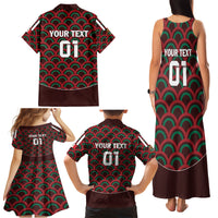 Personalized Mexico 2024 Football Family Matching Tank Maxi Dress and Hawaiian Shirt Come On El Tri - Wonder Print Shop