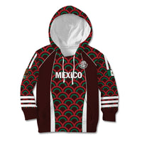 Personalized Mexico 2024 Football Kid Hoodie Come On El Tri - Wonder Print Shop