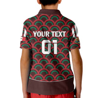 Personalized Mexico 2024 Football Kid Polo Shirt Come On El Tri - Wonder Print Shop