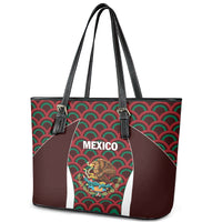 Mexico 2024 Football Leather Tote Bag Come On El Tri - Wonder Print Shop