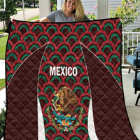 Mexico 2024 Football Quilt Come On El Tri - Wonder Print Shop