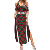 Personalized Mexico 2024 Football Summer Maxi Dress Come On El Tri - Wonder Print Shop