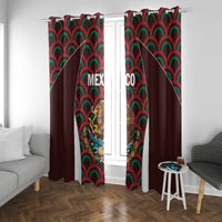 Mexico 2024 Football Window Curtain Come On El Tri - Wonder Print Shop