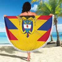 Colombia 2024 Football Beach Blanket Go Los Cafeteros - Wonder Print Shop