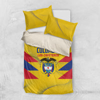 Colombia 2024 Football Bedding Set Go Los Cafeteros - Wonder Print Shop
