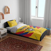 Colombia 2024 Football Bedding Set Go Los Cafeteros - Wonder Print Shop