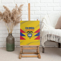 Colombia 2024 Football Canvas Wall Art Go Los Cafeteros - Wonder Print Shop