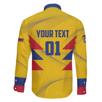 Personalized Colombia 2024 Football Family Matching Short Sleeve Bodycon Dress and Hawaiian Shirt Go Los Cafeteros - Wonder Print Shop