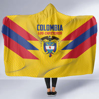 Colombia 2024 Football Hooded Blanket Go Los Cafeteros