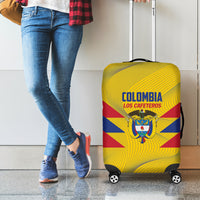 Colombia 2024 Football Luggage Cover Go Los Cafeteros - Wonder Print Shop