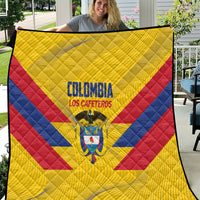 Colombia 2024 Football Quilt Go Los Cafeteros - Wonder Print Shop