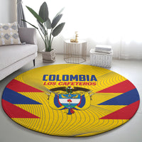 Colombia 2024 Football Round Carpet Go Los Cafeteros