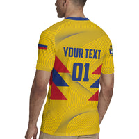 Personalized Colombia 2024 Football Rugby Jersey Go Los Cafeteros - Wonder Print Shop