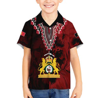 Anpi an Ayiti 1804–1806 Haiti Family Matching Off Shoulder Maxi Dress and Hawaiian Shirt Liberte ou la Mort!