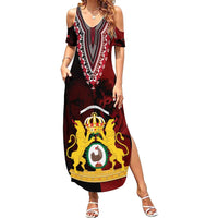 Anpi an Ayiti 1804–1806 Haiti Family Matching Summer Maxi Dress and Hawaiian Shirt Liberte ou la Mort!