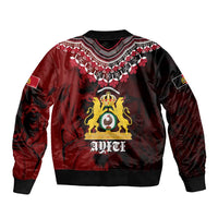 Anpi an Ayiti 1804–1806 Haiti Sleeve Zip Bomber Jacket Liberte ou la Mort!