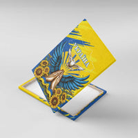 Ukraine Independence Day Canvas Wall Art Ukrainian Dove Sunflower - Wonder Print Shop
