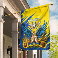 Ukraine Independence Day Garden Flag Ukrainian Dove Sunflower - Wonder Print Shop