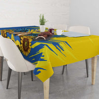 Ukraine Independence Day Tablecloth Ukrainian Dove Sunflower - Wonder Print Shop