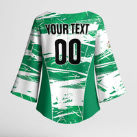 Custom Nigeria 2026 Football Kimono Sleeve Blouse Go Super Falcons