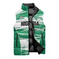 Custom Nigeria 2026 Football Sleeveless Puffer Jacket Go Super Falcons