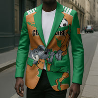Custom Cote d Ivoire 2026 Football Blazer Ivory Coast Elephants Proud