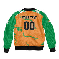 Custom Cote d Ivoire 2026 Football Bomber Jacket Ivory Coast Elephants Proud