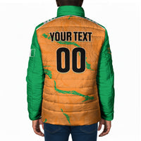 Custom Cote d Ivoire 2026 Football Padded Jacket Ivory Coast Elephants Proud