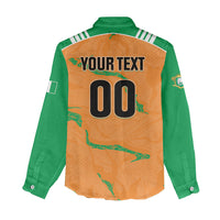 Custom Cote d Ivoire 2026 Football Women Casual Shirt Ivory Coast Elephants Proud