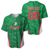 Custom Algeria 2026 Football Baseball Jersey The Fennecs Go Champions