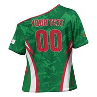Custom Algeria 2026 Football Cross Shoulder Shirt The Fennecs Go Champions